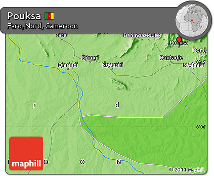 Political Map of Pouksa