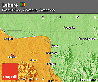 Political Map of Labaré