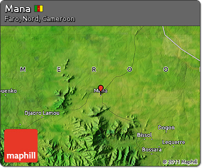 Satellite Map of Mana