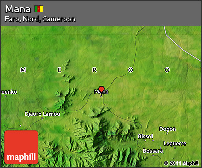 Satellite Map of Mana