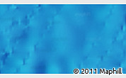 Physical 3D Map of the area around 8° 2' 17" N, 134° 13' 29" W