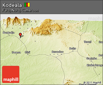 Physical 3D Map of Kodéala