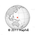 Outline Map of the Area around 8° 2' 17" N, 143° 43' 29" E, rectangular outline