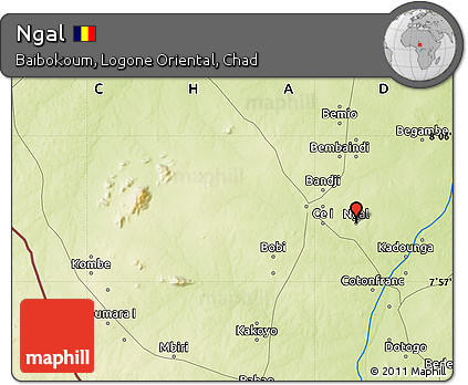 Physical Map of Ngal