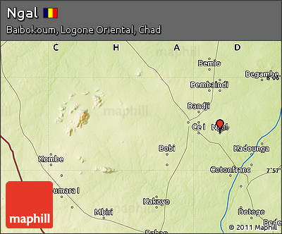 Physical Map of Ngal