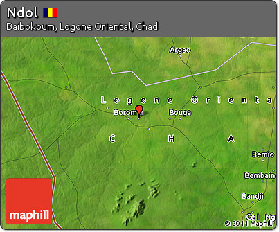 Satellite Map of Ndol