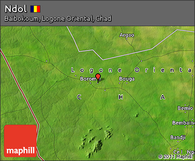 Satellite Map of Ndol
