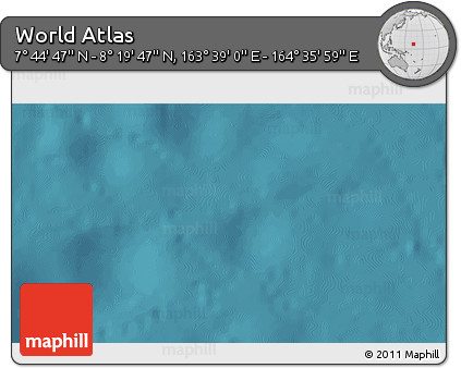 Satellite 3D Map of the Area around 8° 2' 17" N, 164° 7' 30" E