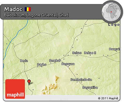 Physical 3D Map of Madoc