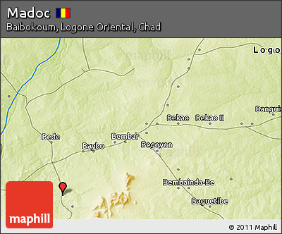 Physical 3D Map of Madoc