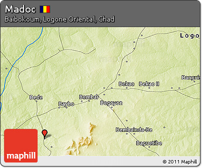 Physical 3D Map of Madoc
