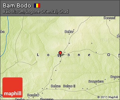 Physical Map of Bam Bodo