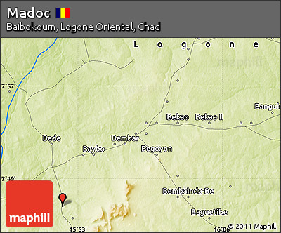 Physical Map of Madoc