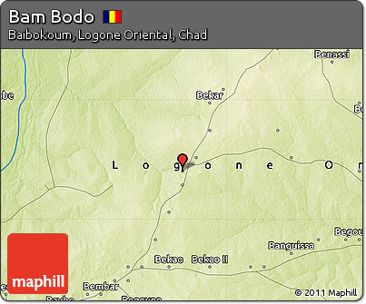 Physical Map of Bam Bodo