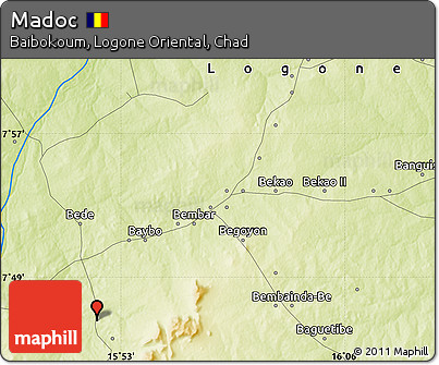 Physical Map of Madoc