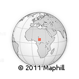 Outline Map of Olo, rectangular outline