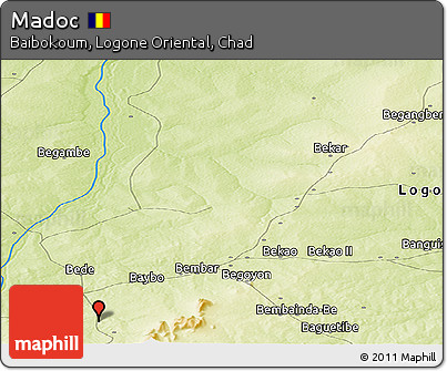 Physical Panoramic Map of Madoc