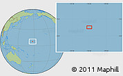 Savanna Style Location Map of the area around 8° 2' 17" N, 176° 52' 30" E