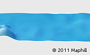 Physical Panoramic Map of the area around 8° 2' 17" N, 20° 19' 30" W