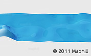 Political Panoramic Map of the area around 8° 2' 17" N, 20° 19' 30" W