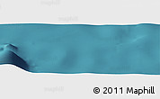 Satellite Panoramic Map of the area around 8° 2' 17" N, 20° 19' 30" W
