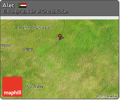 Satellite 3D Map of Alet
