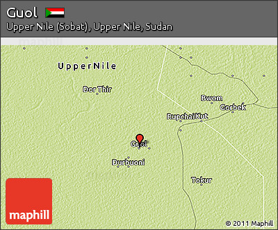 Physical 3D Map of Guol