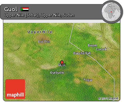 Satellite 3D Map of Guol