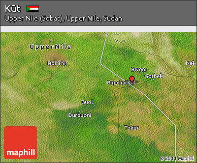 Satellite 3D Map of Kūt