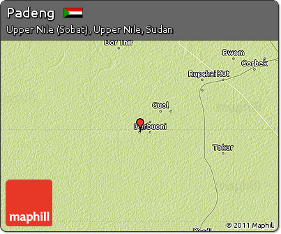 Physical Map of Padeng