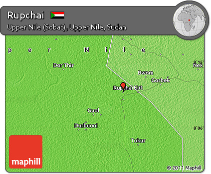 Political Map of Rupchai