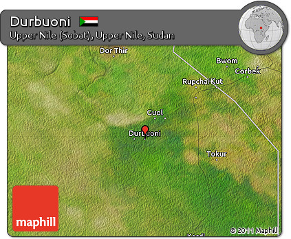 Satellite Map of Durbuoni
