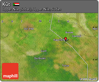 Satellite Map of Kūt