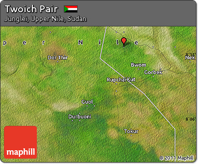 Satellite Map of Twoich Pair
