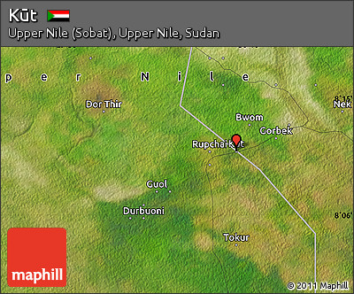 Satellite Map of Kūt