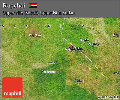Satellite Map of Rupchai