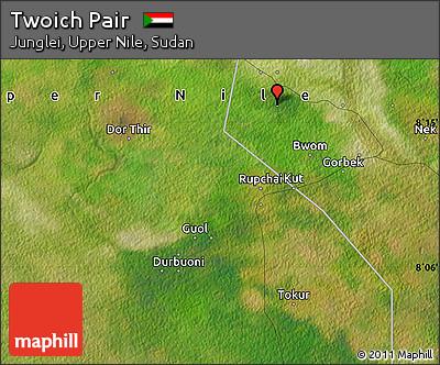 Satellite Map of Twoich Pair
