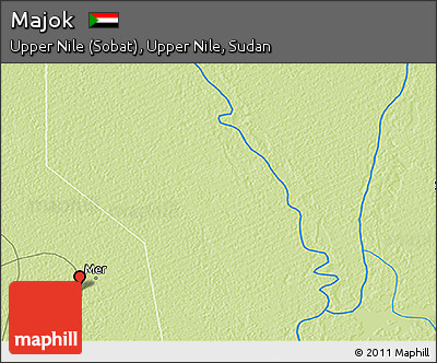 Physical 3D Map of Majok