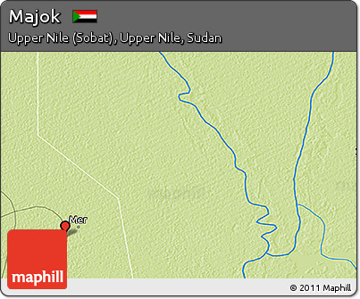 Physical 3D Map of Majok