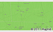 Political 3D Map of Ayod