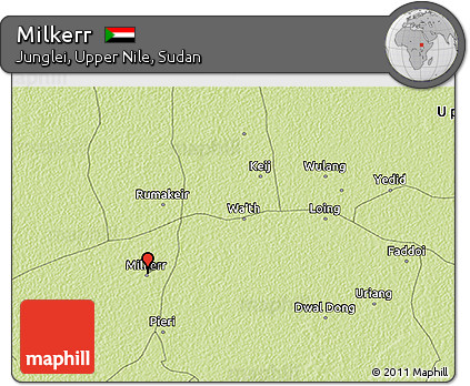 Physical 3D Map of Milkerr