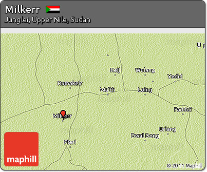 Physical 3D Map of Milkerr