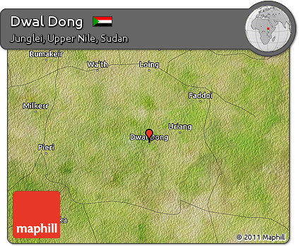 Satellite Map of Dwal Dong