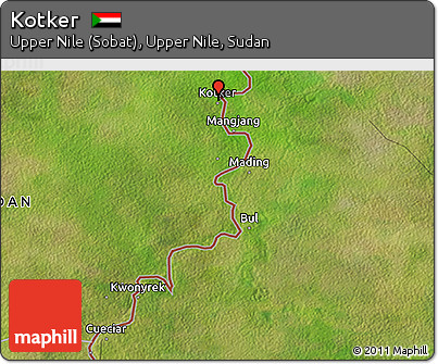 Satellite 3D Map of Kotker