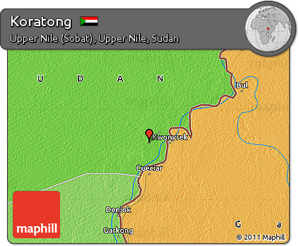 Political Map of Koratong