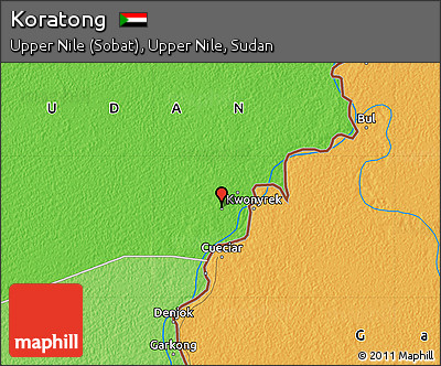 Political Map of Koratong
