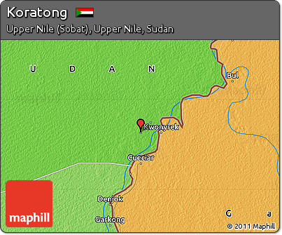 Political Map of Koratong