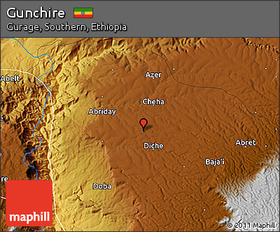 Physical 3D Map of Gunchire