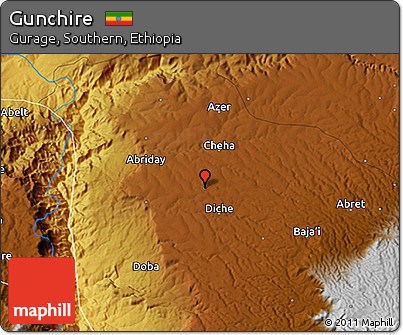 Physical 3D Map of Gunchire