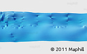 Shaded Relief Panoramic Map of the area around 8° 2' 17" N, 39° 1' 29" W